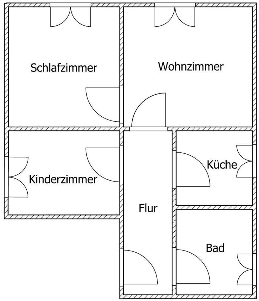 **Was will man mehr? +frisch gestrichen +neuer Laminat +neues Tageslichtbad** zimmer