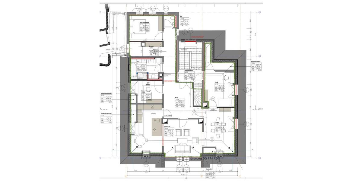 Dachgeschoßwohnung Ravensburg - 5 Zimmer, 153 m&sup2;, 2.475&euro; | Angebot:26562340