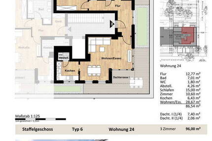 Attraktive Wohnung mit Balkon und Einbauküche in Berlin