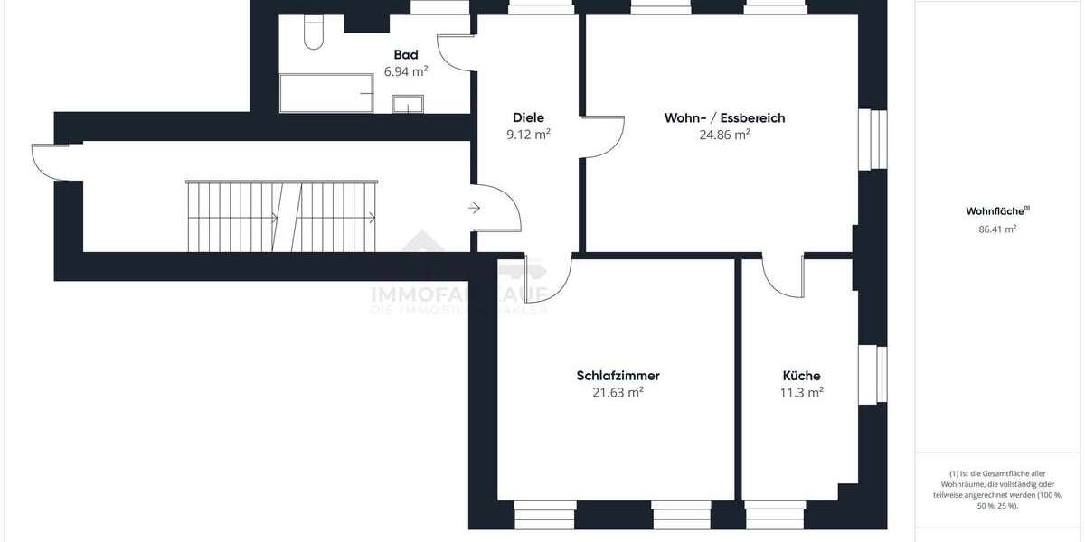 Großzügige frisch sanierte 2-Zimmer-Wohnung - Etagenwohnung Dahlenwarsleben Börde - Niedere Börde | Angebot:26196852