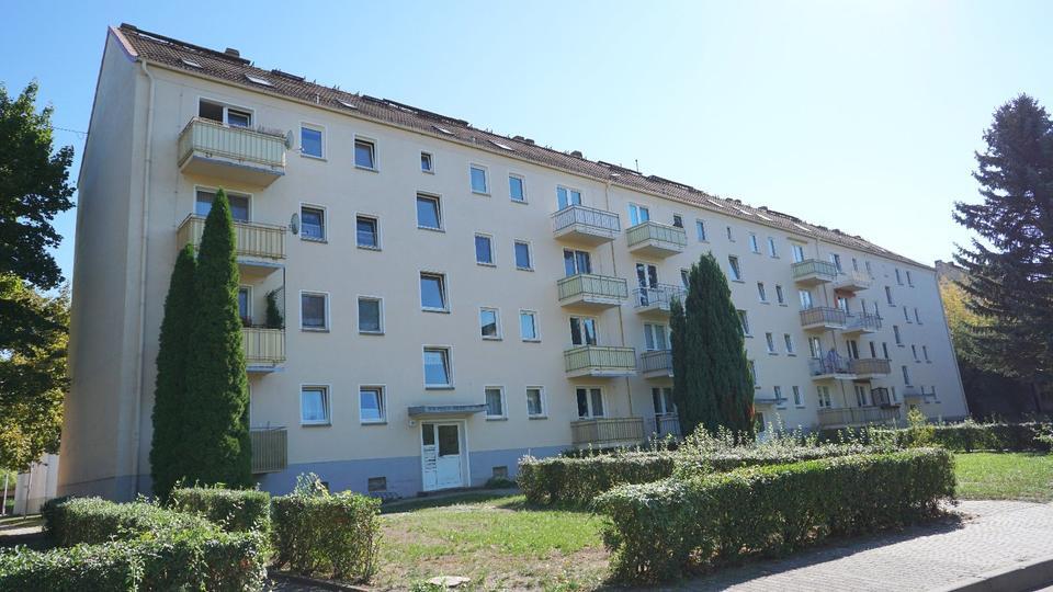 Helle 3-Zimmer-Wohnung mit Balkon in Löderburg