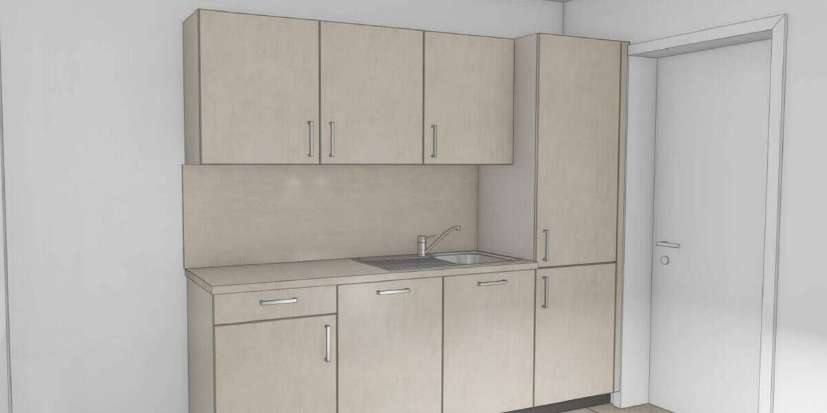 Terrassenwohnung Künzelsau - 2 Zimmer, 38 m&sup2;, 550&euro; | Angebot:25927994