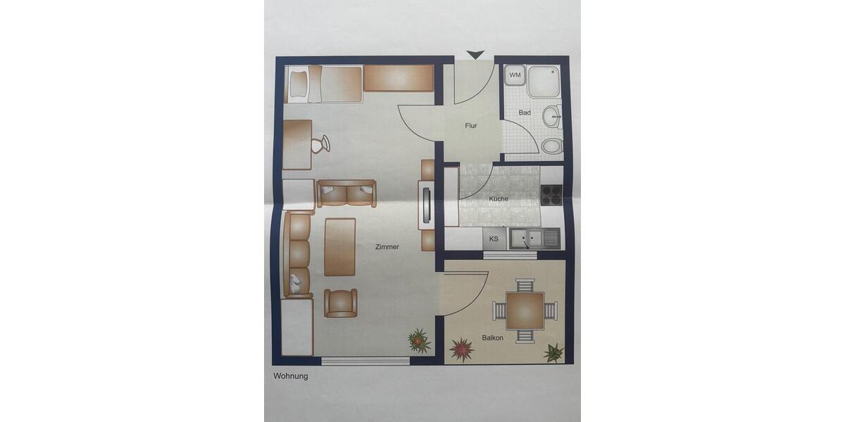 Erstbezug ! 1 Zimmer Wohnung zu vermieten. 1 zimmer