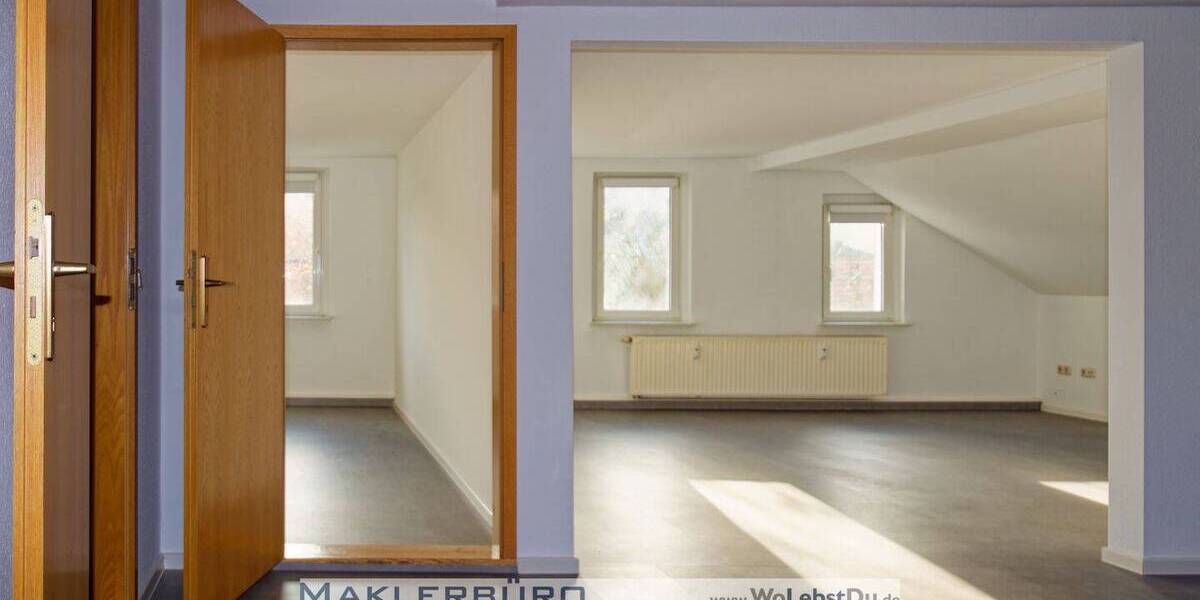 Etagenwohnung Greiz Irchwitz - 3 Zimmer, 91 m&sup2;, 495&euro; | Angebot:24790082