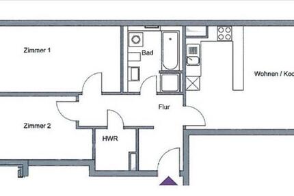 Wohnung Hamburg Wandsbek - 3 Zimmer, 78 m&sup2;, 1.460&euro; | Angebot:27679818
