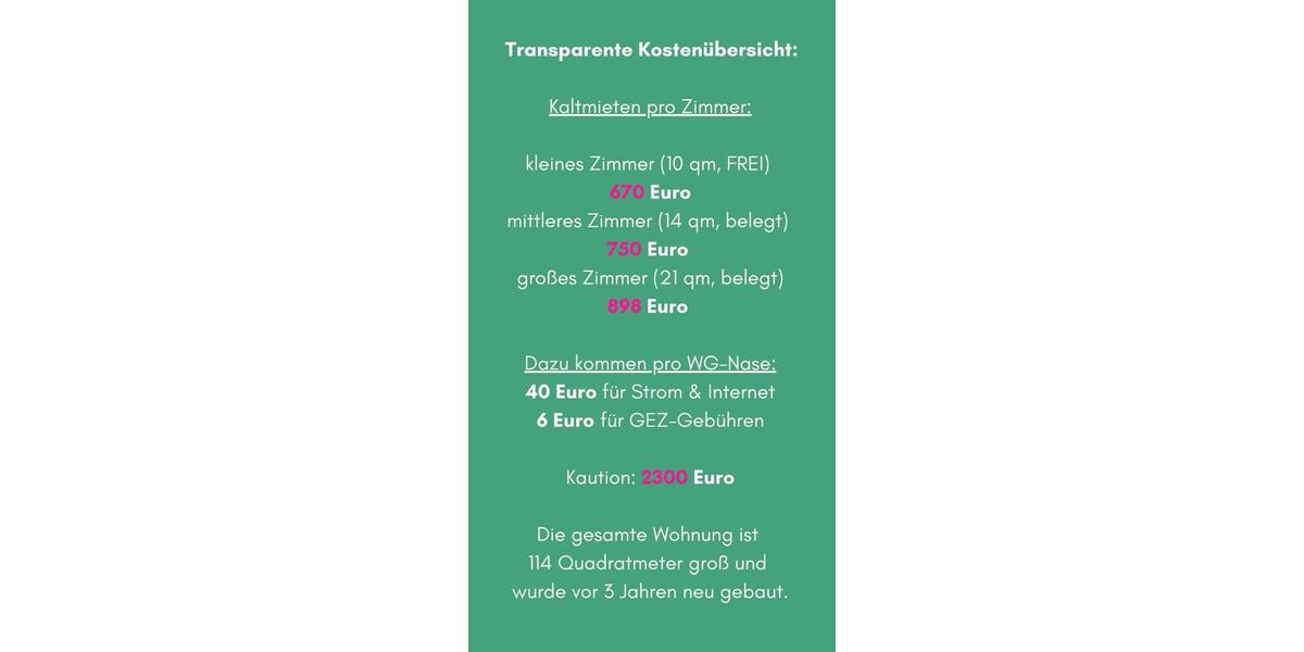 Wohnen auf Zeit Wolfratshausen - 10 Zimmer, 114 m&sup2;, 670&euro; | Angebot:26038364