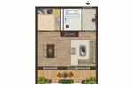 Etagenwohnung Prenzlau - 1 Zimmer, 37 m&sup2;, 260&euro; | Angebot:26478360