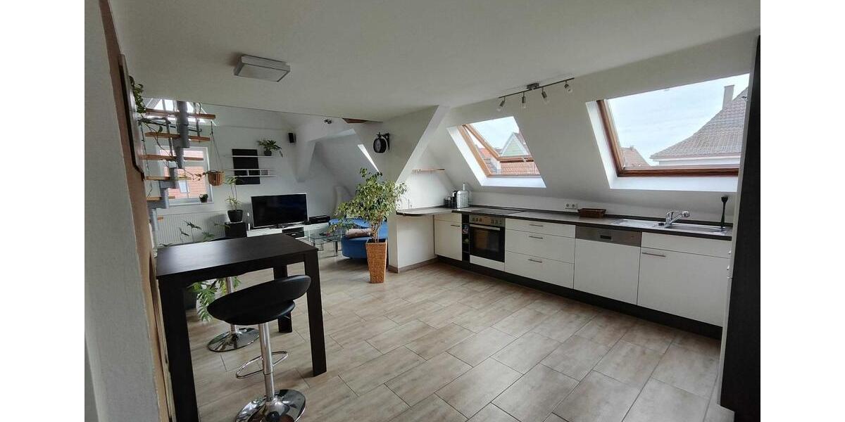 Dachgeschoßwohnung Munderkingen - 2.5 Zimmer, 67 m&sup2;, 690&euro; | Angebot:25231299