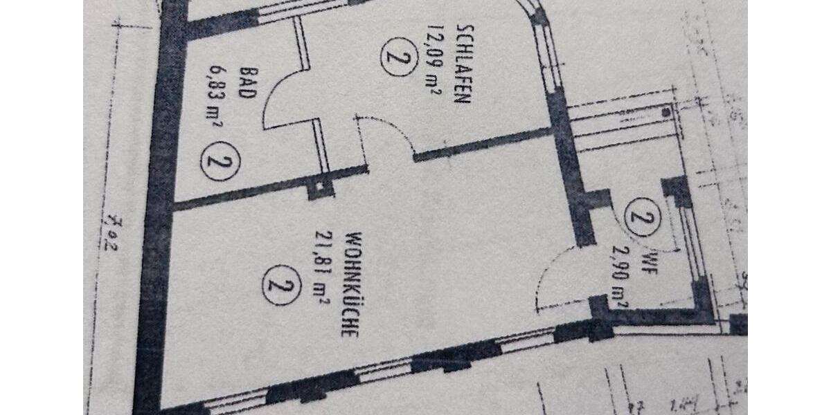 Erdgeschoßwohnung Stolberg (Rheinland) - 1 Zimmer, 44 m&sup2;, 700&euro; | Angebot:25055029