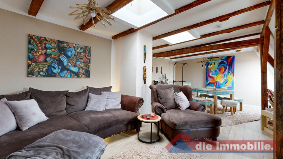 Dachgeschoßwohnung Magdeburg Brückfeld - 3 Zimmer, 80 m&sup2;, 802&euro; | Angebot:26279321