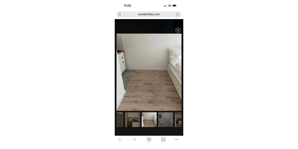 Etagenwohnung Düsseldorf Stadtbezirk 7 - 1 Zimmer, 26 m&sup2;, 900&euro; | Angebot:26058850