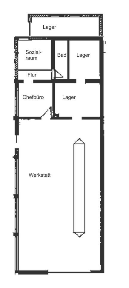VH3756 Werkstatthalle mit Bürotrakt, Ausstellung und Freifläche Nittenau