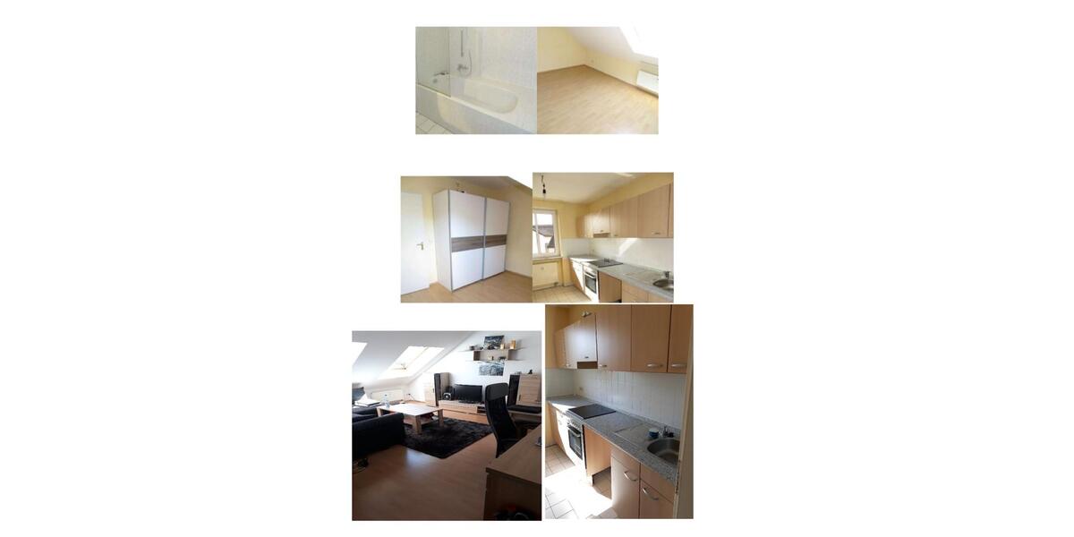 Dachgeschoßwohnung Bayreuth Meyernberg - 1 Zimmer, 51 m&sup2;, 500&euro; | Angebot:25056231