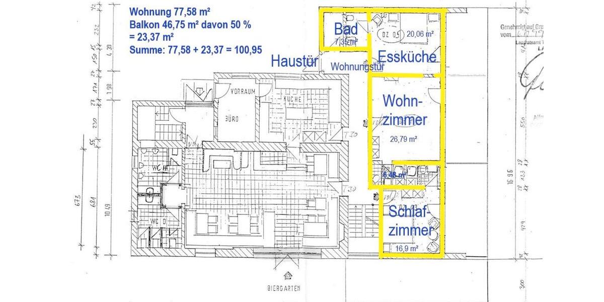 Erdgeschoßwohnung Erbendorf Pfaben - 2 Zimmer, 108 m&sup2;, 550&euro; | Angebot:25833074
