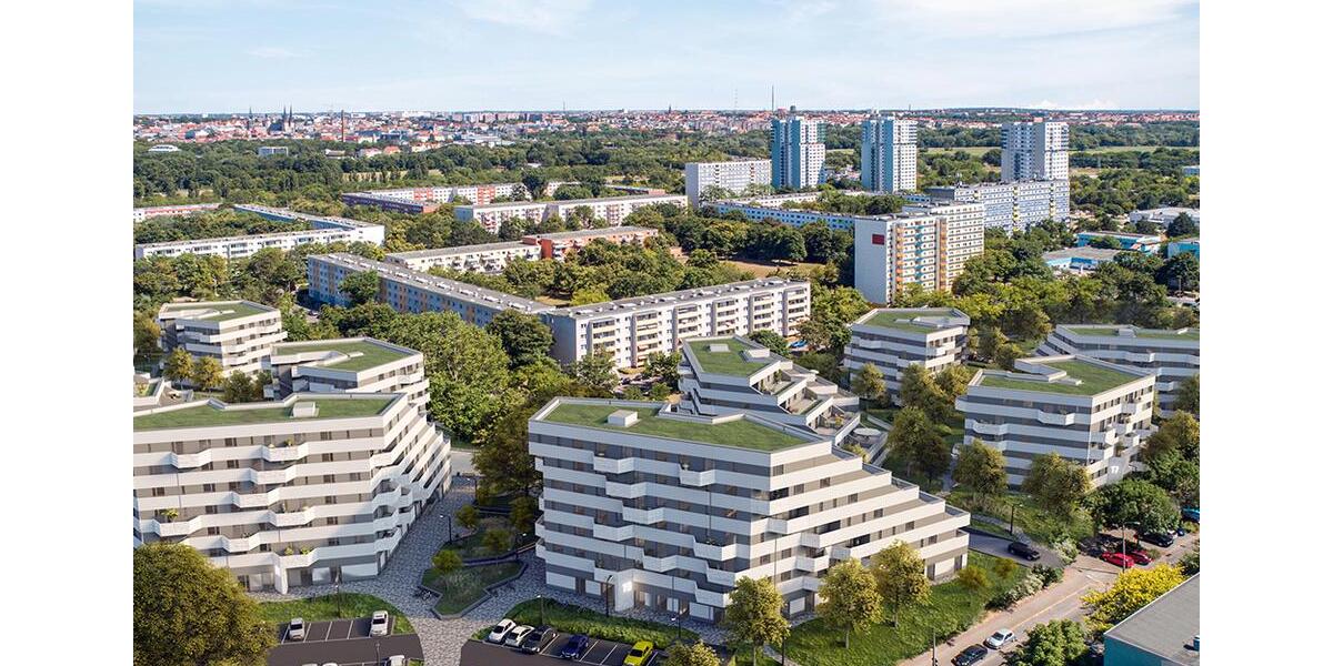 Erdgeschoßwohnung Halle (Saale) Halle-Neustadt - 3 Zimmer, 88 m&sup2;, 1.050&euro; | Angebot:26636556