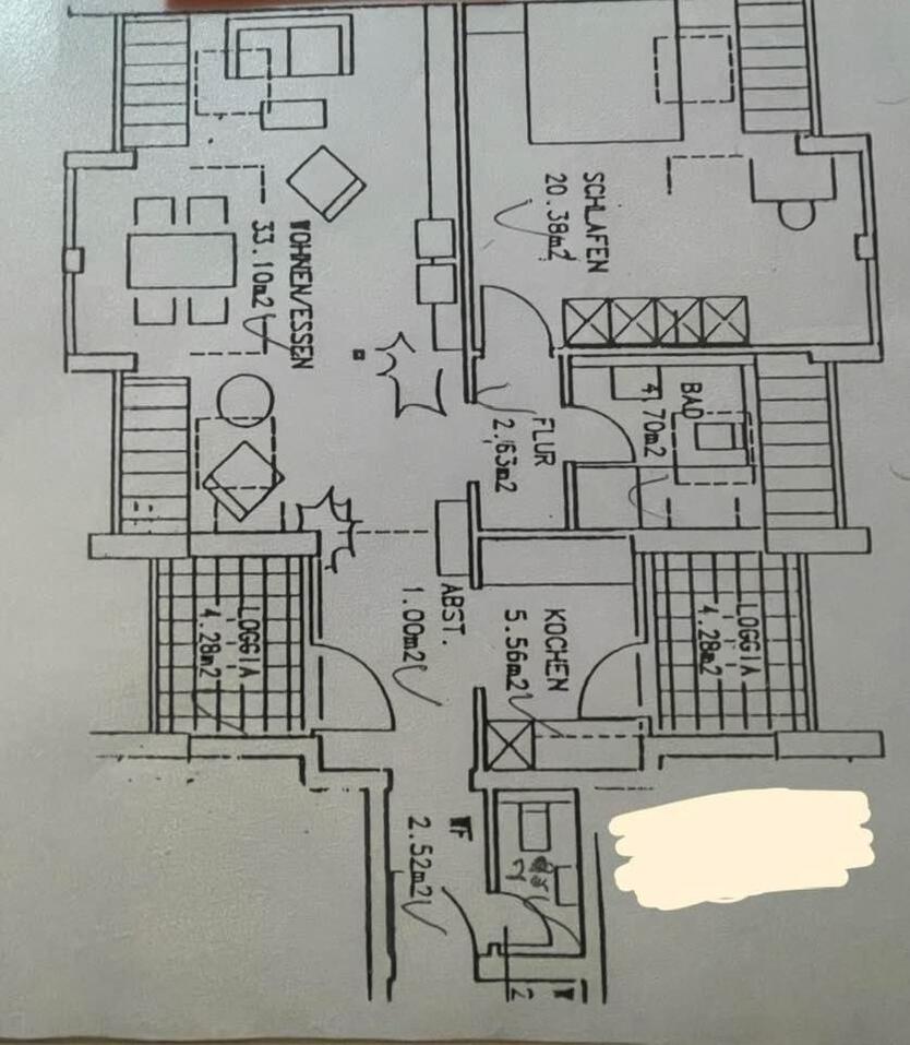 Lichtdurchflutete 2-Zimmer Wohnung in Wörrstadt
