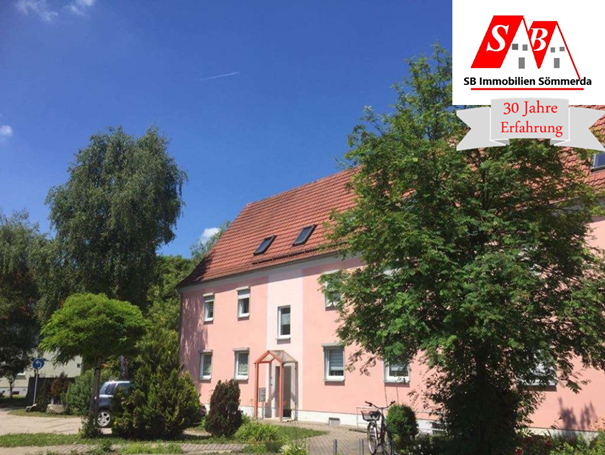 Etagenwohnung Sömmerda - 2 Zimmer, 45 m&sup2;, 325&euro; | Angebot:25216862