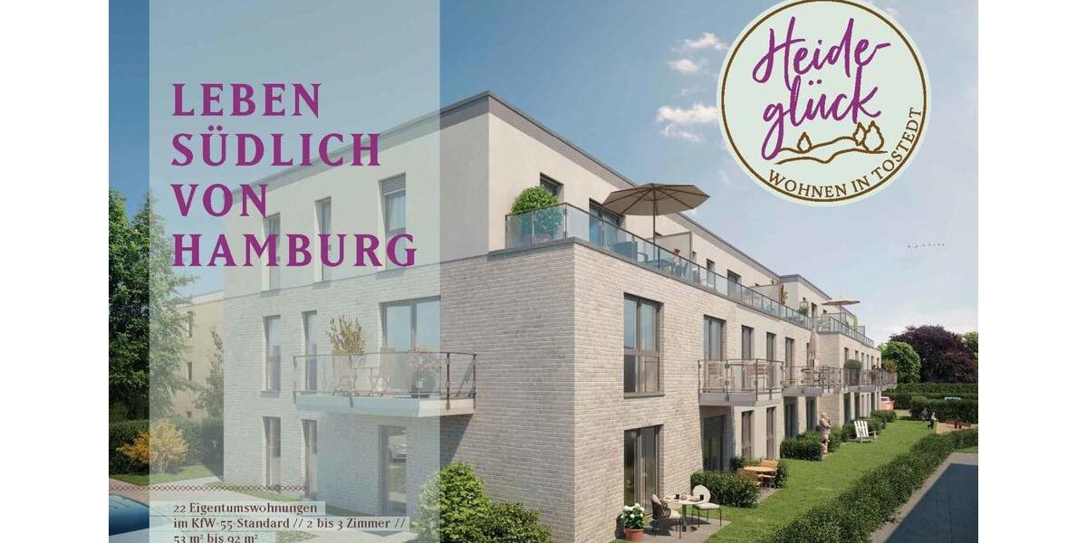Dachgeschoßwohnung Tostedt - 3 Zimmer, 92 m&sup2;, 1.225&euro; | Angebot:26438172