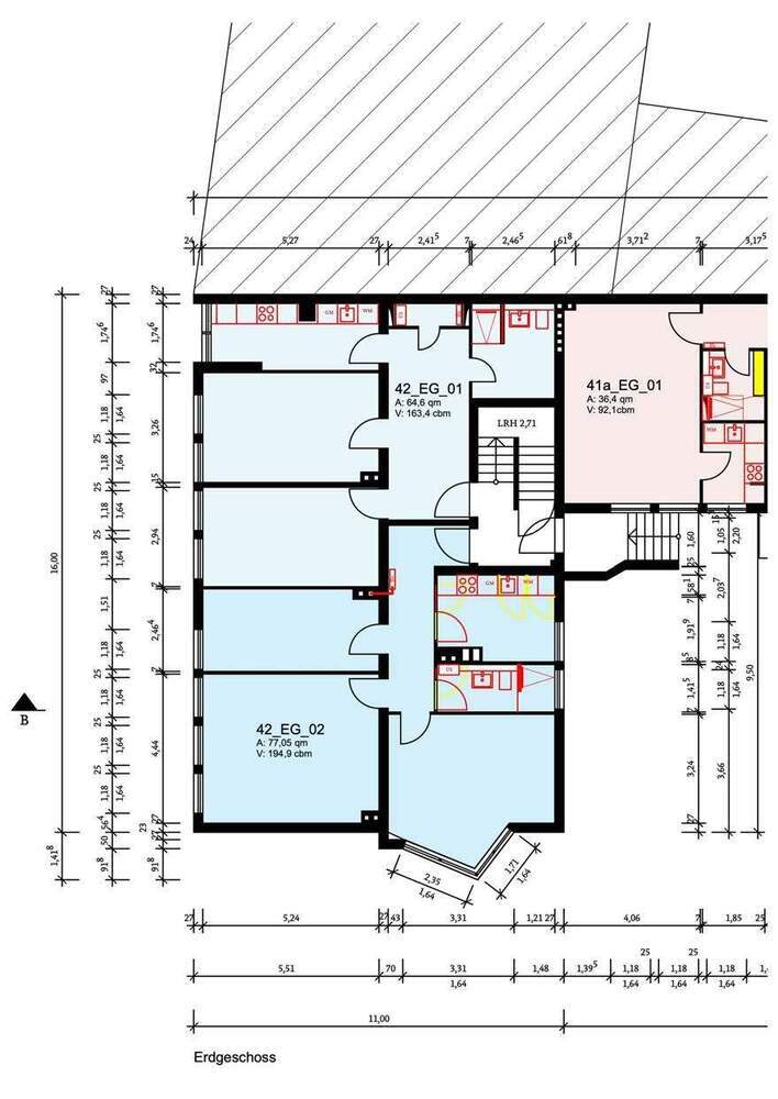 Helle 3-Zimmerwohnung in der List