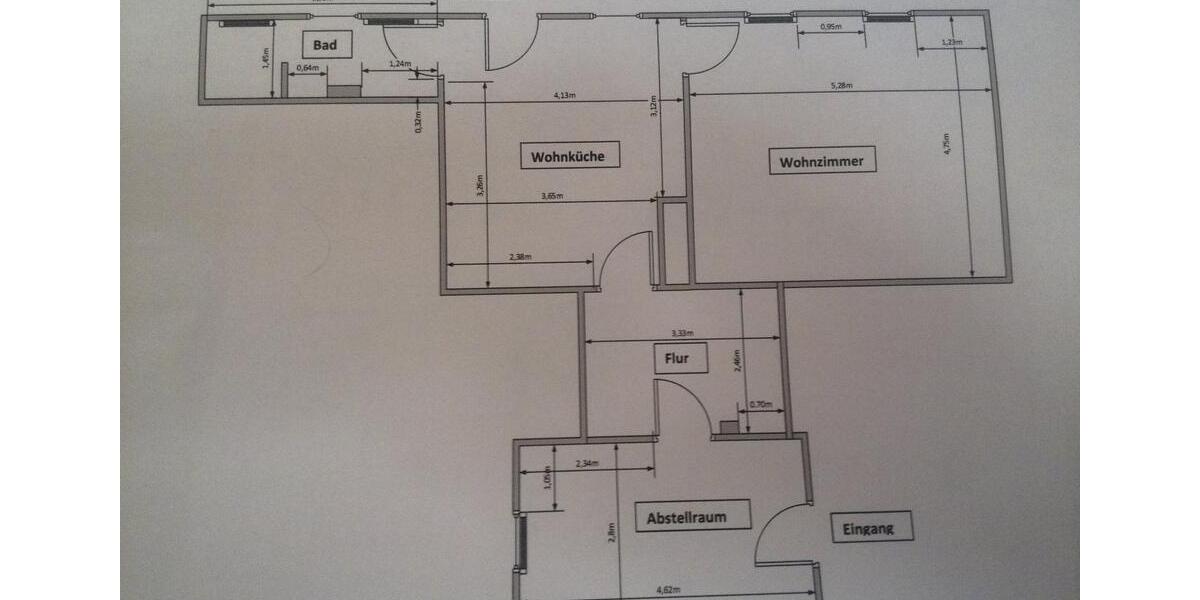 Erdgeschoßwohnung Seelze - 1.5 Zimmer, 50 m&sup2;, 320&euro; | Angebot:26597739