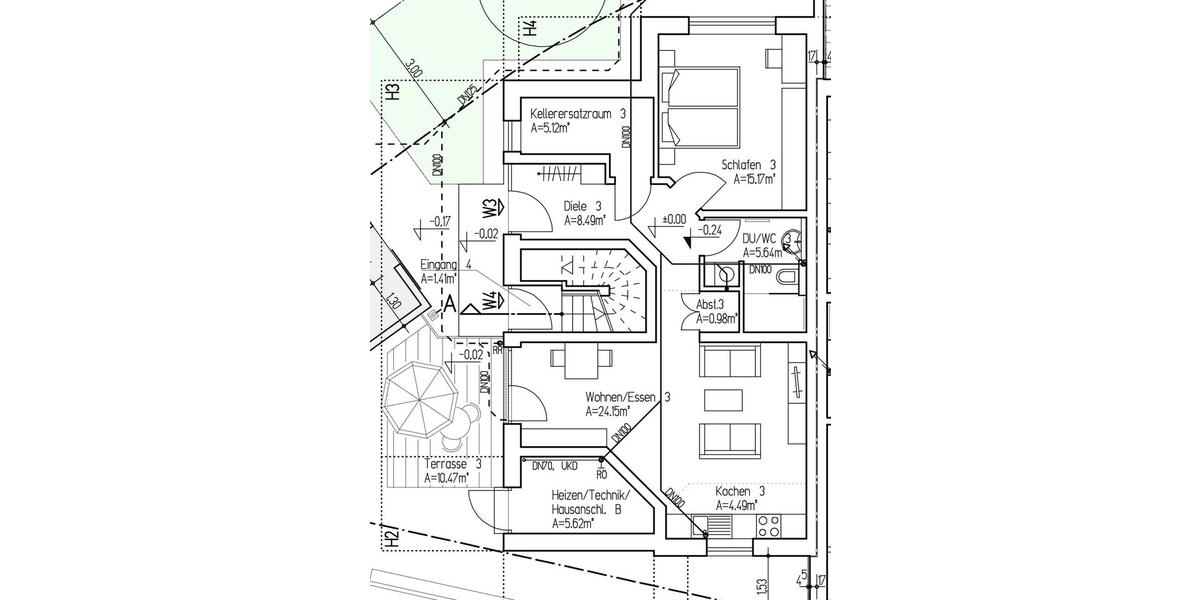 Etagenwohnung Niederzissen - 2 Zimmer, 60 m&sup2;, 324&euro; | Angebot:26277393