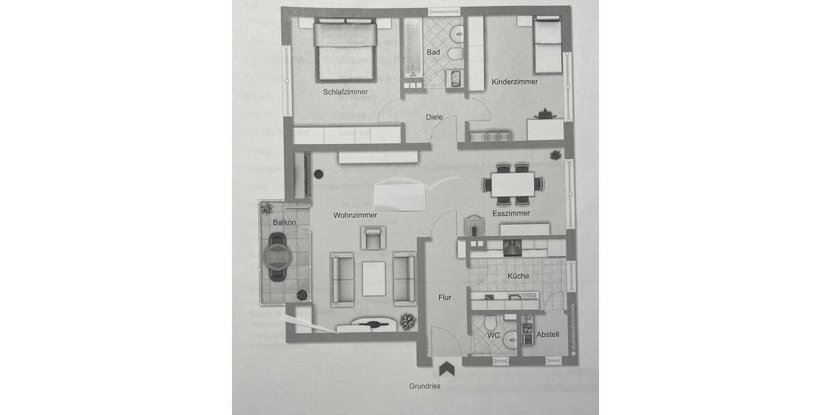Etagenwohnung Kulmbach Blaich - 3 Zimmer, 85 m&sup2;, 770&euro; | Angebot:26018703