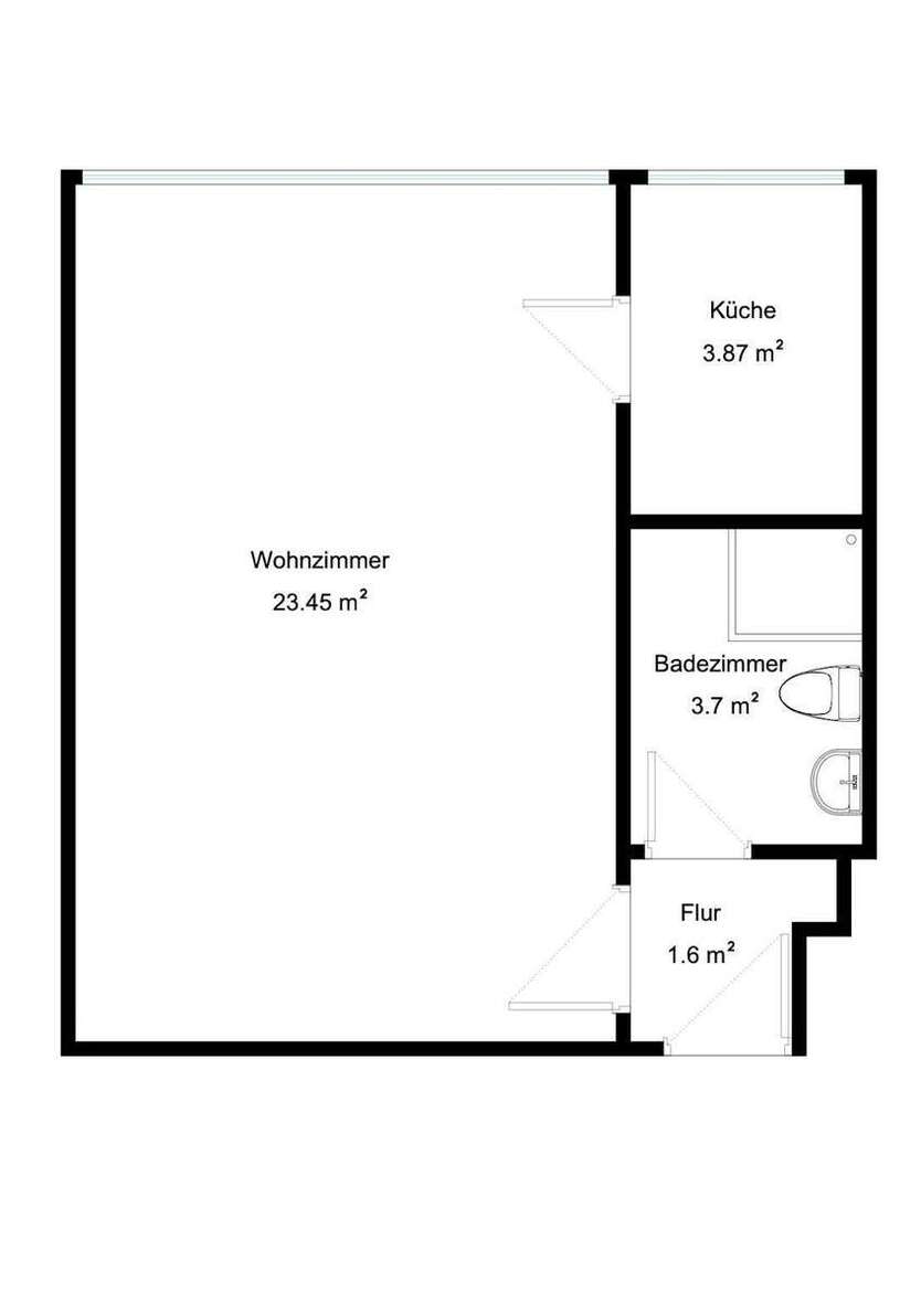Wohnen auf Zeit in Düsseldorf 1.299 € 1 zimmer
