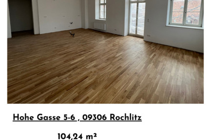 Wohnung Rochlitz - 3 Zimmer, 104 m&sup2;, 938&euro; | Angebot:24893744