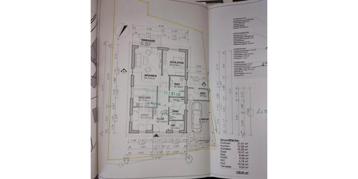 Bungalow Rehburg-Loccum Loccum - 3 Zimmer, 110 m&sup2;, 1.250&euro; | Angebot:26582081