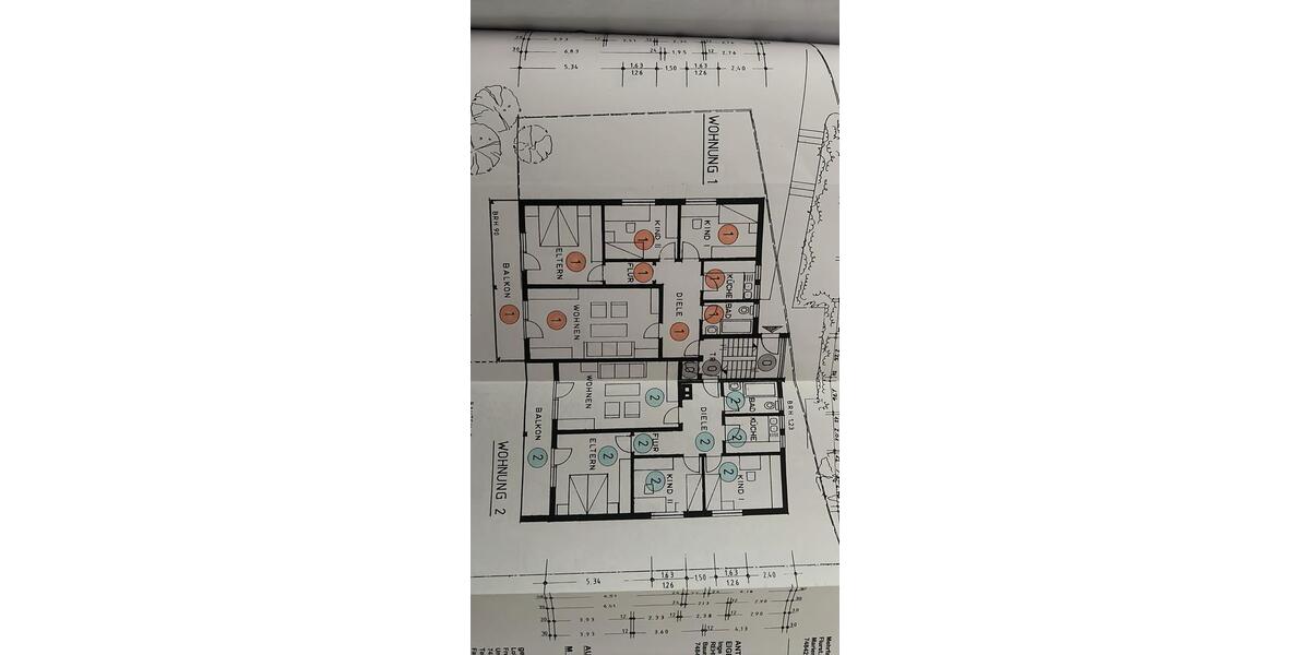 Etagenwohnung Heilbronn Kernstadt - 4 Zimmer, 87 m&sup2;, 975&euro; | Angebot:25297222