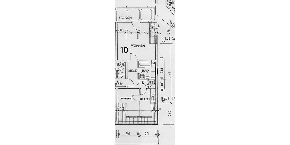 Dachgeschoßwohnung Herzogenrath - 2 Zimmer, 54 m&sup2;, 730&euro; | Angebot:24869982