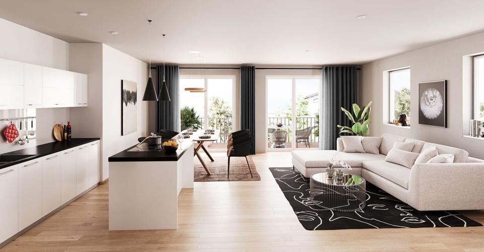 Erdgeschoßwohnung Mühldorf am Inn - 3 Zimmer, 99 m&sup2;, 1.460&euro; | Angebot:26670269