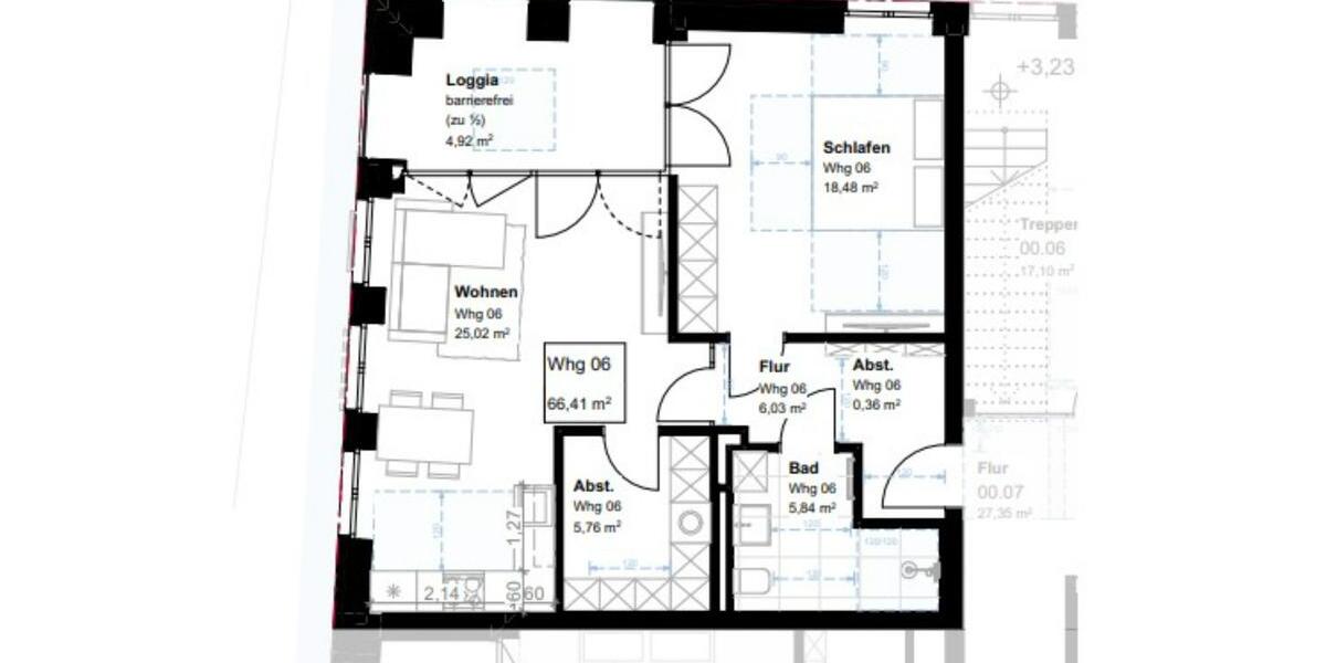 Etagenwohnung Emsbüren - 2 Zimmer, 66 m&sup2;, 745&euro; | Angebot:25217686