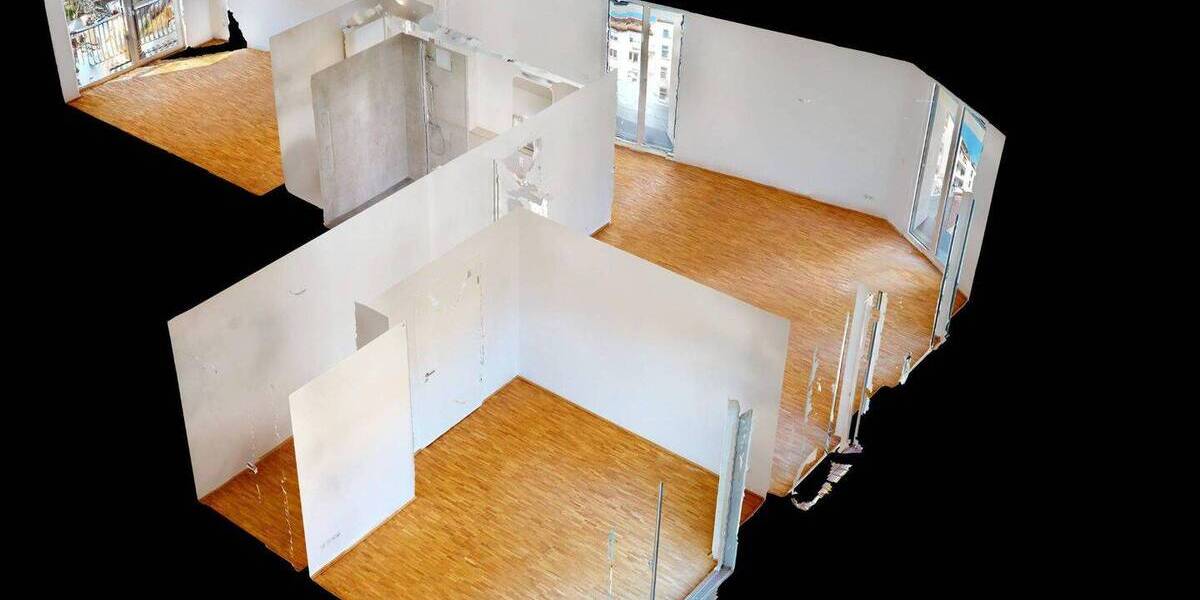 Etagenwohnung Saarbrücken St Johann - 3 Zimmer, 88 m&sup2;, 1.144&euro; | Angebot:26092190