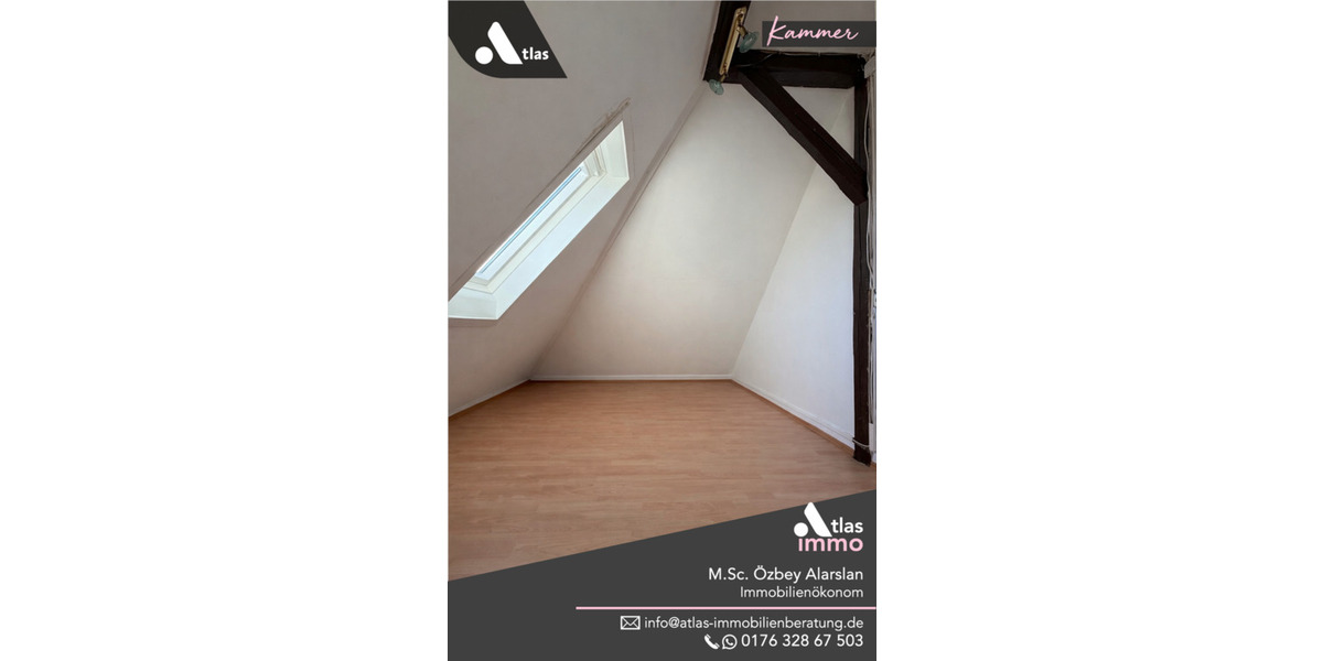 Dachgeschoßwohnung Lengerich - 2.5 Zimmer, 45 m&sup2;, 565&euro; | Angebot:24338151