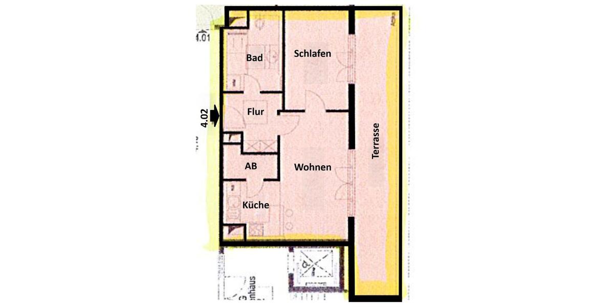 Dachgeschoßwohnung Berlin Treptow-Köpenick - 2 Zimmer, 54 m&sup2;, 1.020&euro; | Angebot:26341776