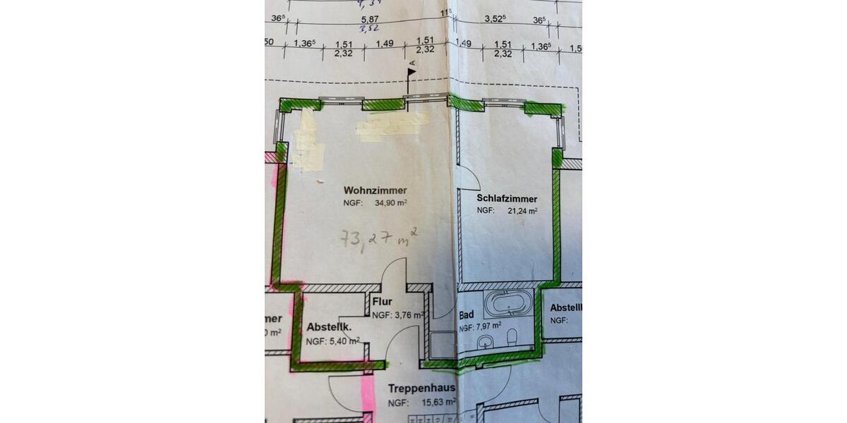 Etagenwohnung Lubmin - 2 Zimmer, 73 m&sup2;, 1.100&euro; | Angebot:26257406