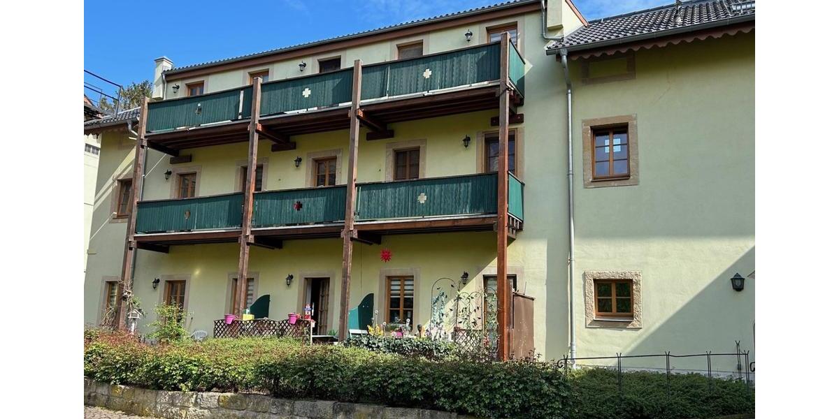 Barrierefreie 1-Raum-Wohnung mit Balkon in Meißen 1 zimmer