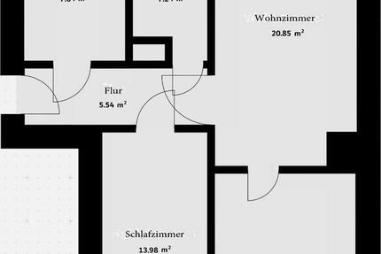 Wohnung Wolmirstedt - 3 Zimmer, 70 m&sup2;, 491&euro; | Angebot:25420953