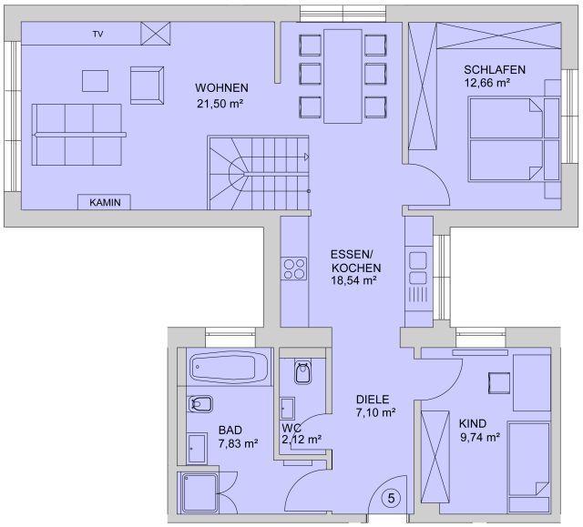 Maisonettenwohnung Zwickau Zwickau-Nord - 4 Zimmer, 114 m&sup2;, 1.075&euro; | Angebot:26068163