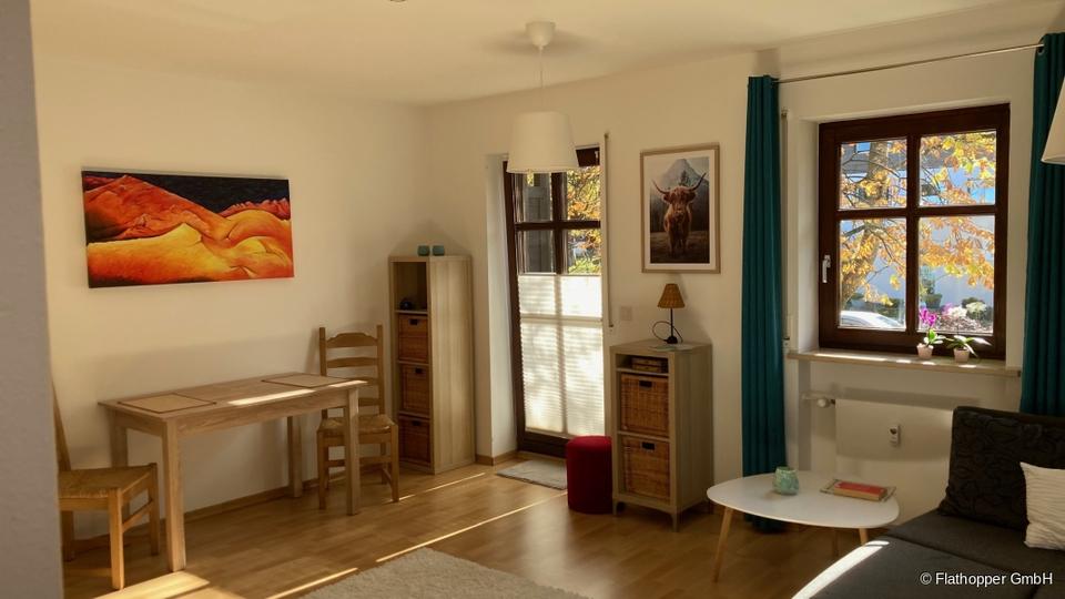 Wohnen auf Zeit Prien am Chiemsee - 2 Zimmer, 50 m&sup2;, 1.180&euro; | Angebot:24534502