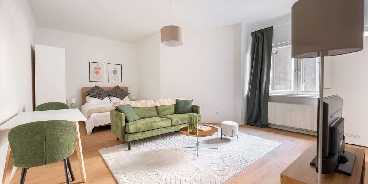Wohnung zum Mieten in Berlin 1.035 € 51 m² 1 zimmer