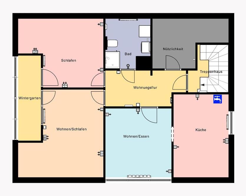 Schöne 3-Zi.-DG-Wohnung in ruhiger Lage NR-Irlich – ab Dez. 2025 zimmer