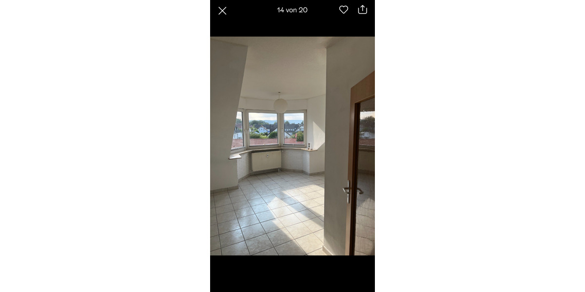 Dachgeschoßwohnung Kassel Bettenhausen - 2 Zimmer, 45 m&sup2;, 500&euro; | Angebot:25792471