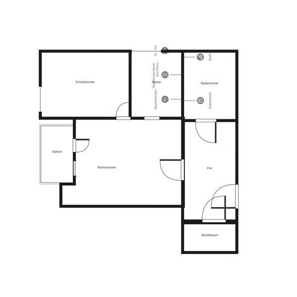 Senioren Wohnung zimmer