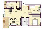 Erdgeschoßwohnung Satteldorf - 3 Zimmer, 86 m&sup2;, 850&euro; | Angebot:26443763