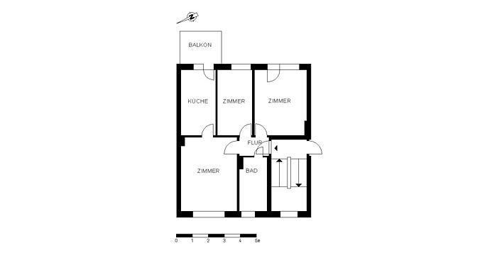 Umzug gefällig? Günstig geschnittene 2,5-Zi.-Wohnung zimmer