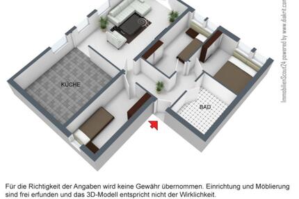 Wohnung Königsmoos - 4 Zimmer, 89 m&sup2;, 870&euro; | Angebot:24565215