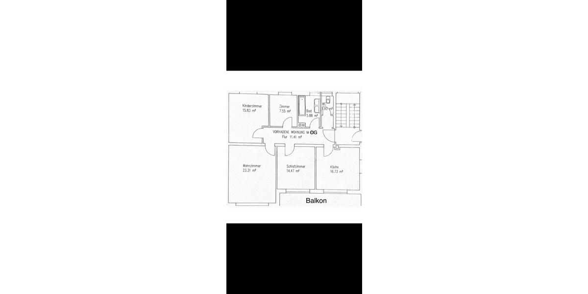 Etagenwohnung Weng Hinzlbach - 4 Zimmer, 95 m&sup2;, 960&euro; | Angebot:26697934