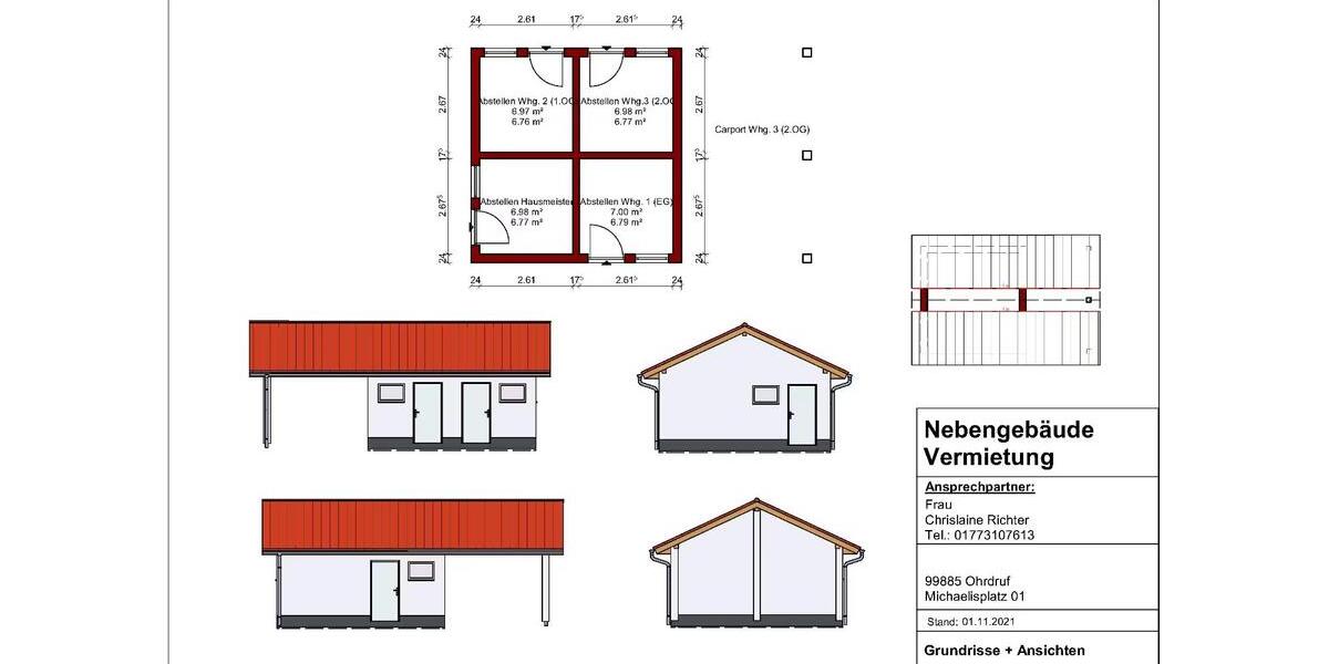 Moderne 5-Zimmer-Neubauwohnung mit Balkon im Herzen von Ohrdruf zimmer